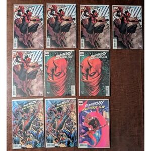 Daredevil Woman Without Fear Variants Lot of 10 NM Range Marvel 2022
